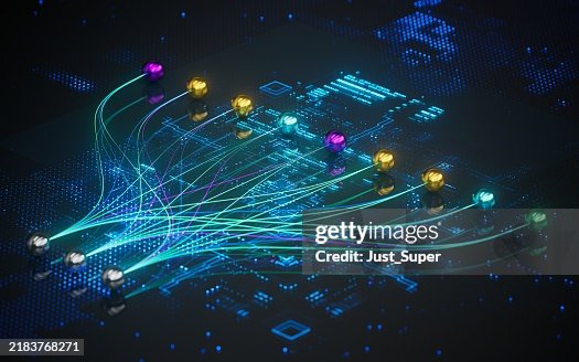 Nodos de redes neuronales Aprendizaje profundo Inteligencia artificial Modelo de aprendizaje automático Nodos de redes neuronales Aprendizaje profundo Inteligencia artificial Modelo de aprendizaje automático