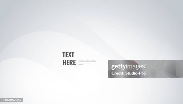 ilustraciones, imágenes clip art, dibujos animados e iconos de stock de fondo de diseño de onda suave blanco abstracto - fondo gris