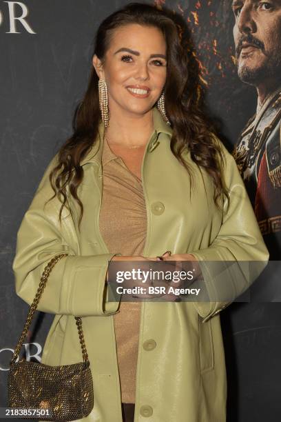 Laura Ponticorvo during Premiere Movie Gladiator II at VUE on November 12, 2024 in Hilversum, Netherlands.
