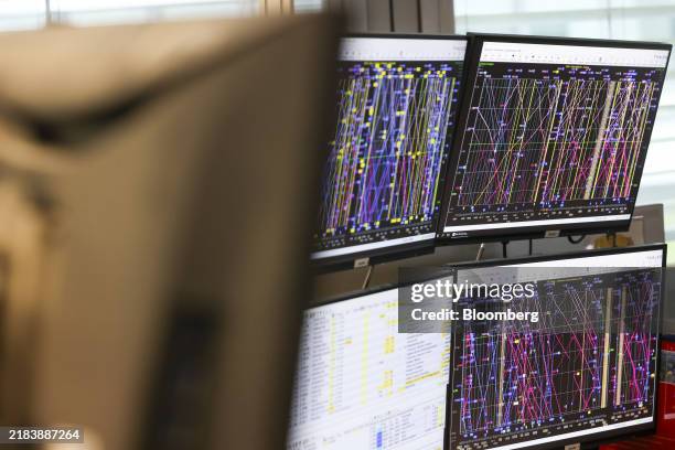 Train Monitor Display 15 Photos & High Res Pictures - Getty Images