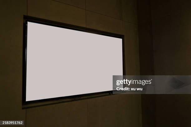 Empty Screen Frame 562 Blank Screen On Wall Stock Photos, High-Res Pictures, and Images ...