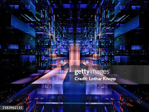 Digitally created server cloud communication infrastructure based on fractal mathematics Digitally created server cloud communication infrastructure based on fractal mathematics