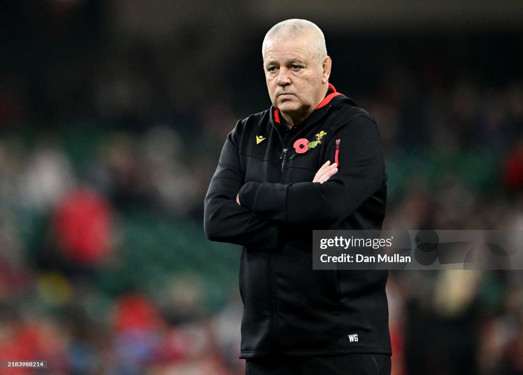 Warren Gatland, Head Coach of Wales, looks on prior to the Autumn Warren Gatland, Head Coach of Wales, looks on prior to the Autumn