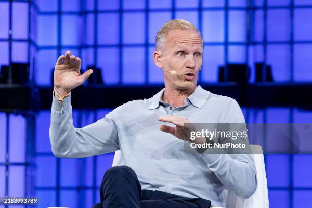 General Partner at HV Capital, Rainer Markle, attends the second day of Web Summit in Lisbon, Portugal, on November 13, 2024. The largest technology...