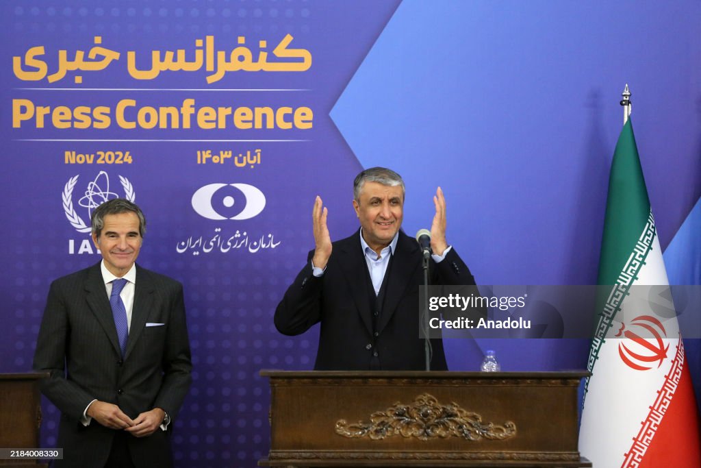 IAEA Director General Rafael Grossi in Iran