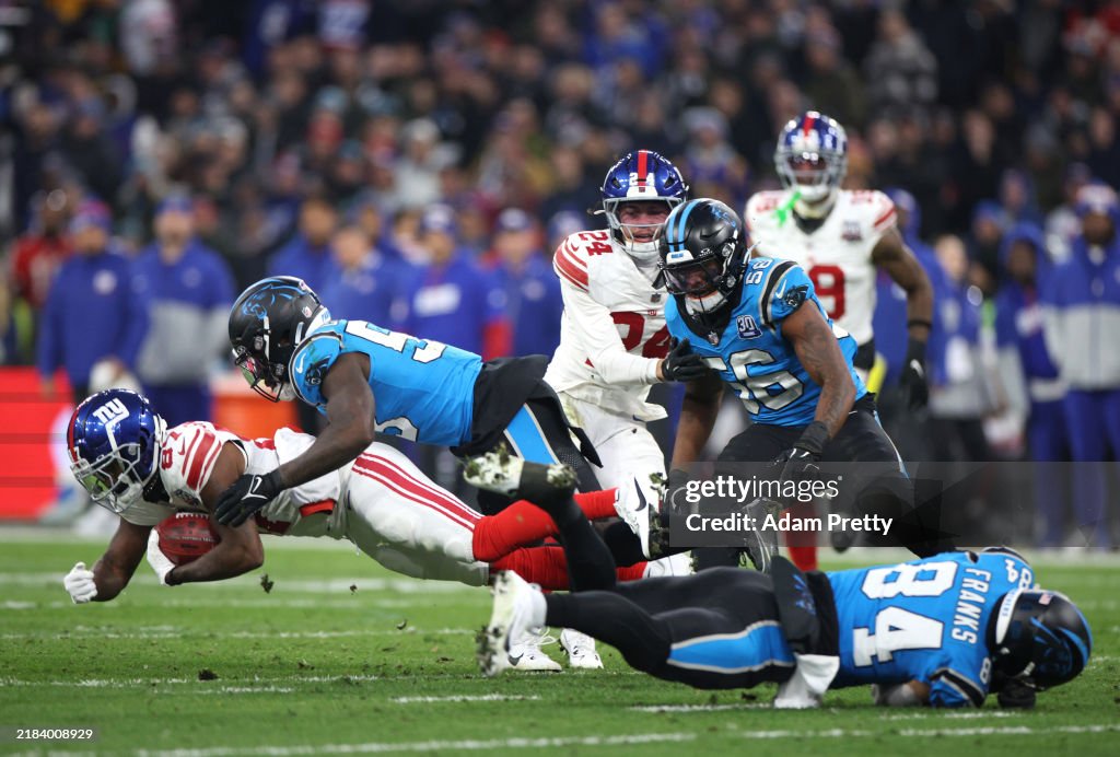 New York Giants v Carolina Panthers