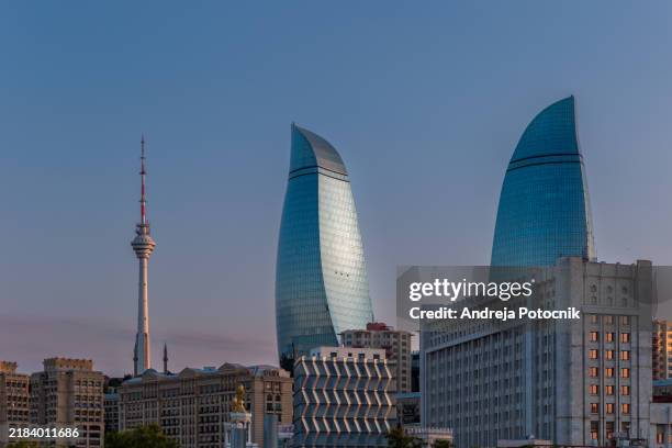 baku - azerbaijan stock pictures, royalty-free photos & images
