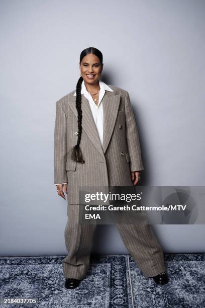 Neneh Cherry attends the MTV EMAs 2024 held at Co-op Live on November 10, 2024 in Manchester, England.