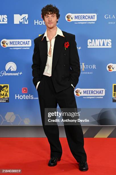 Shawn Mendes attends the MTV EMAs 2024 held at Co-op Live on November 10, 2024 in Manchester, England.