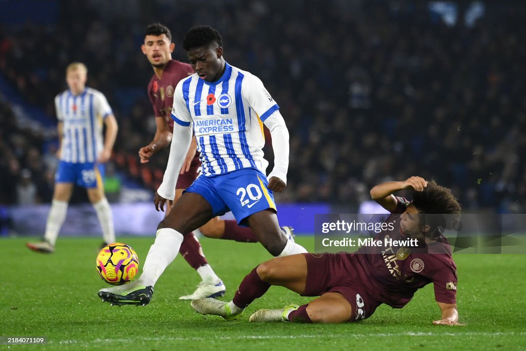 Brighton & Hove Albion FC v Manchester City FC - Premier League