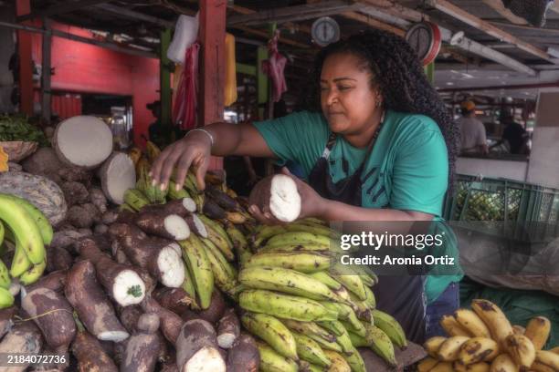farmer markert woman - colombian culture stock pictures, royalty-free photos & images