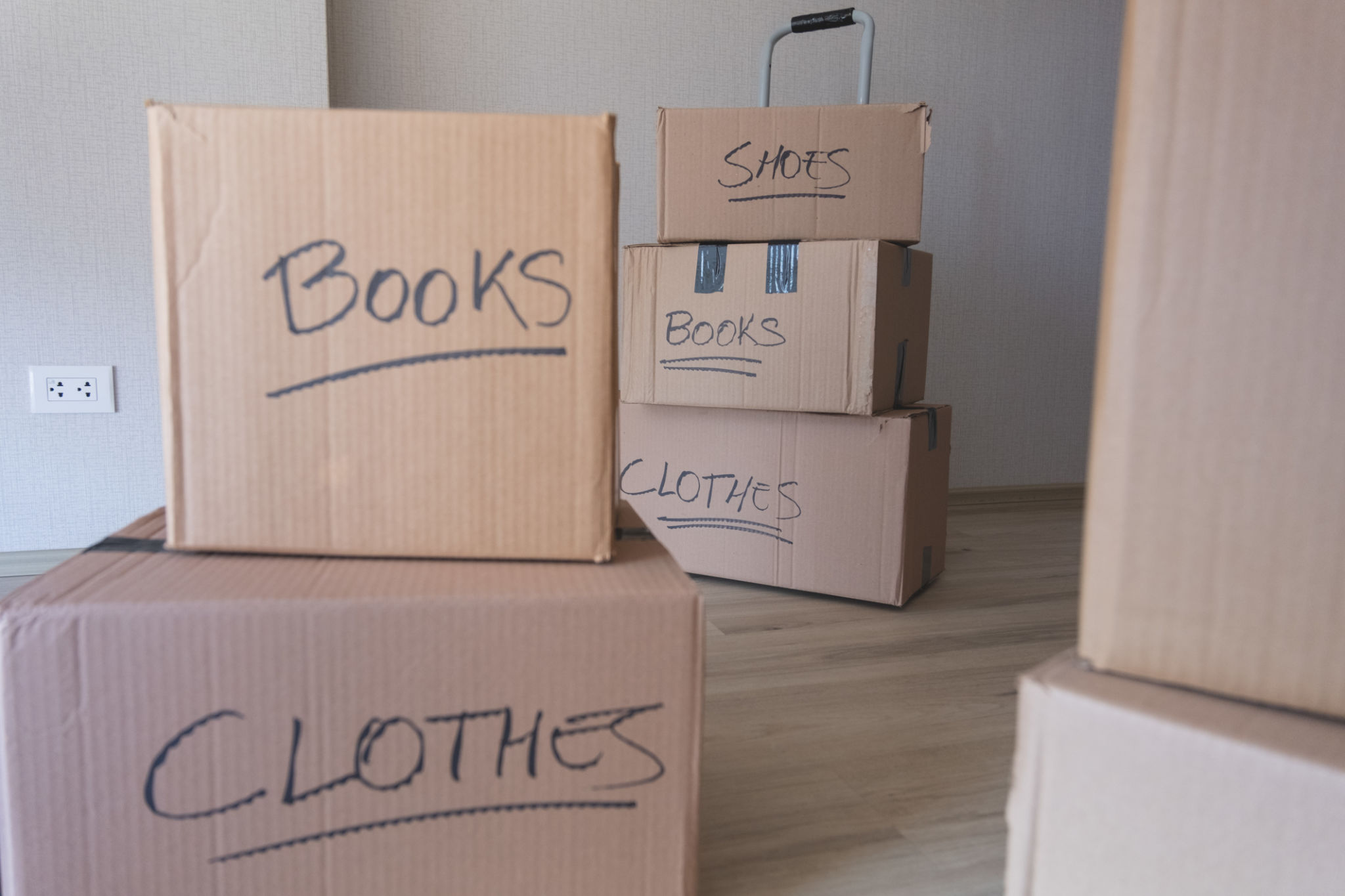 moving boxes