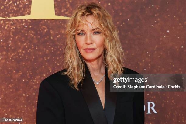 Connie Nielsen attends the "Gladiator II" Premiere at Pathe Palace on November 10, 2024 in Paris, France.