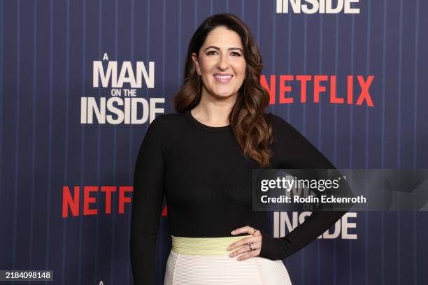 Arcy Carden attends Netflix's "A Man on the Inside" Los Angeles premiere at Netflix Tudum Theater on November 10, 2024 in Los Angeles, California.