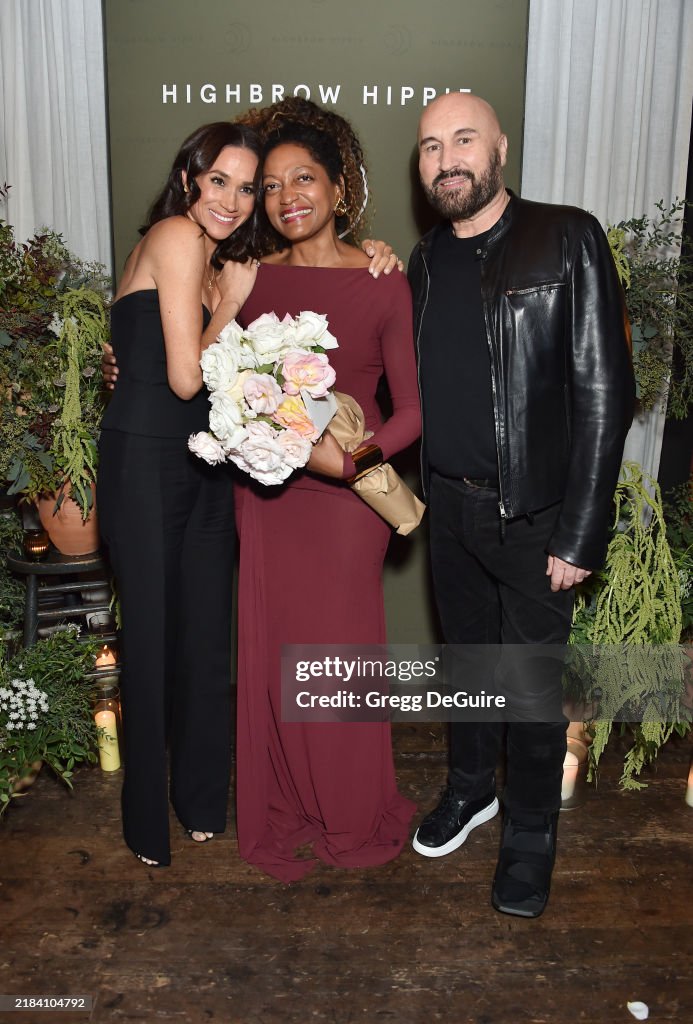 Highbrow Meghan, Duchess of Sussex, Kadi Lee, Serge Normant at the Highbrow ...