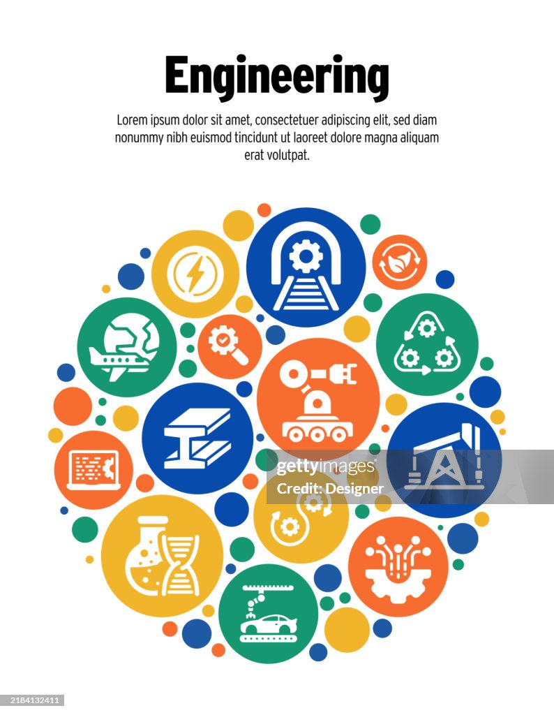 Engineering Related Figure Engineering Related Vector Illustration Engineer Technology Technician ...