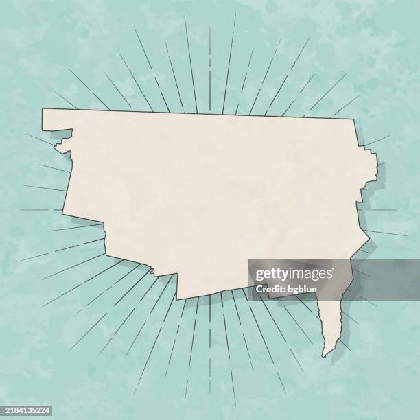 franklin county, massachusetts. map in retro vintage style - old textured paper - greenfield stock illustrations