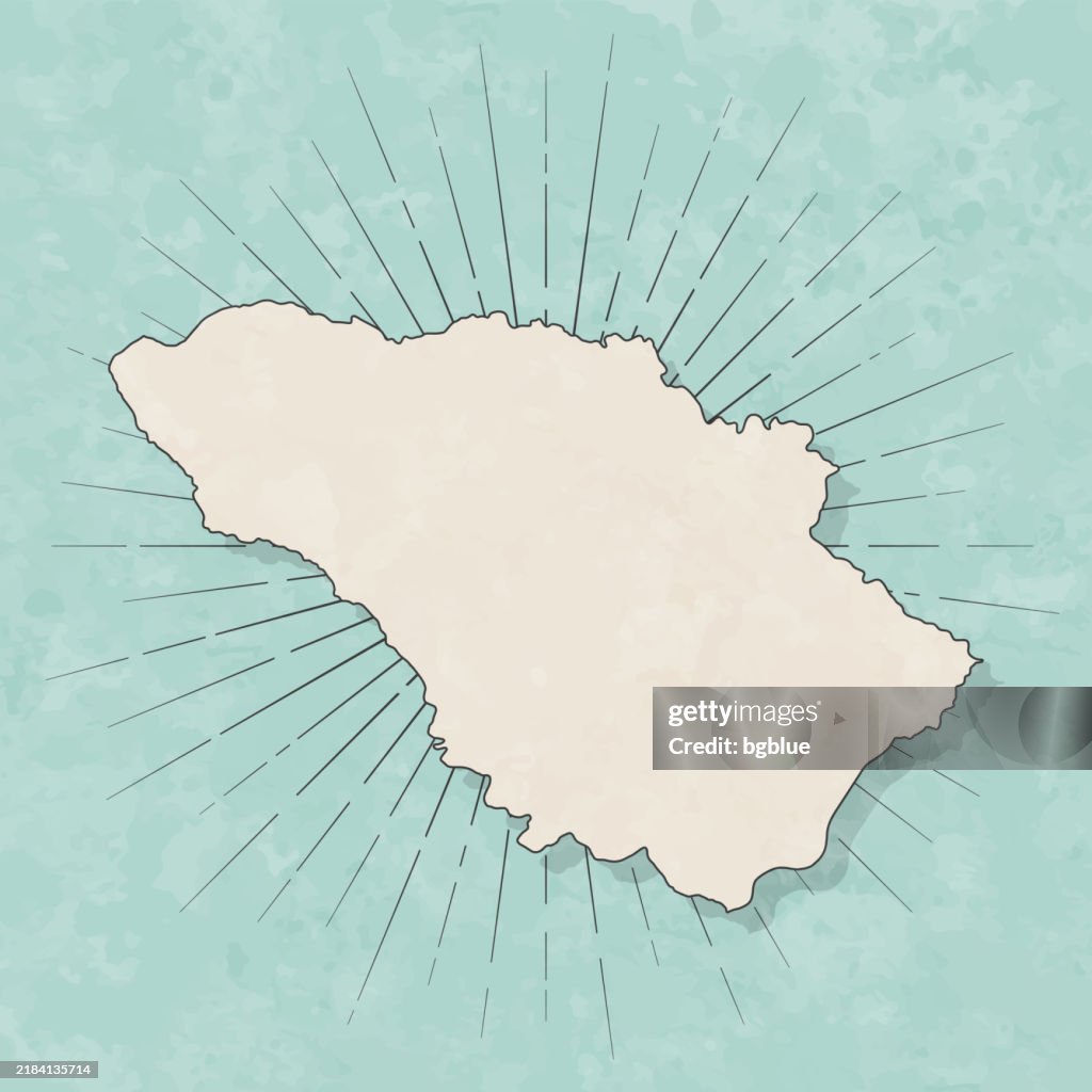 Howard County, Maryland. Map in retro vintage style - Old textured paper