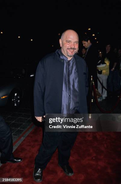 Anthony Minghella attends the Miramax Pre-Oscar Party at the Beverly Wilshire Hotel in Beverly Hills, California, 25th March 2000.