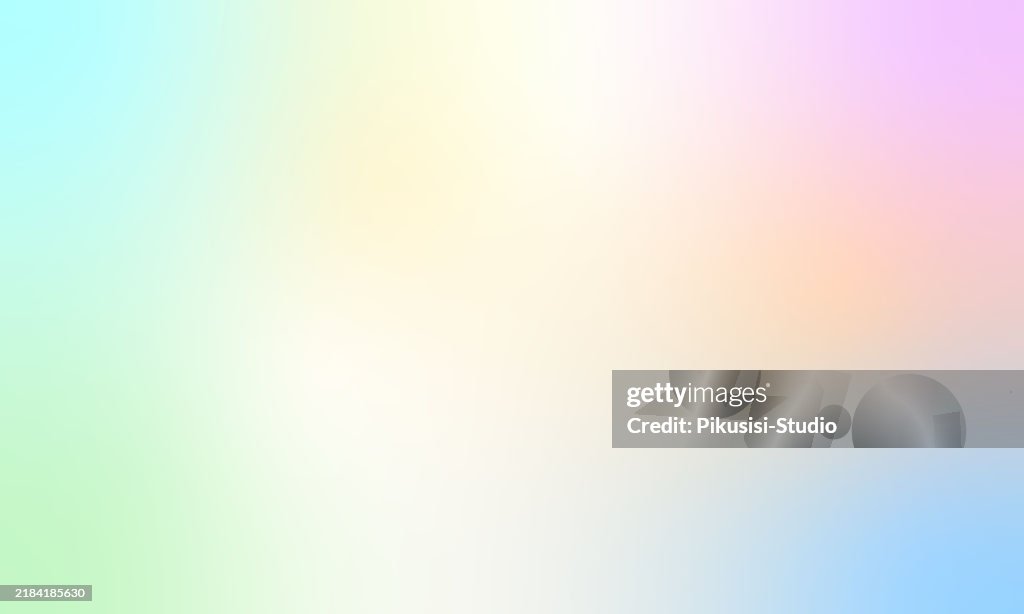 Colorful abstract pastel gradient background.
