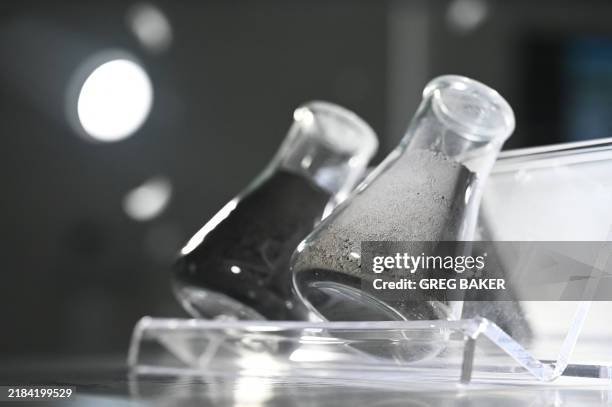Powder made from nickel, copper and magnesium and Graphite powder which are used to make the anodes and cathodes of lithium-ion batteries, are...