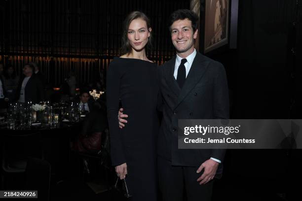 Karlie Kloss, CEO of Bedford Media and Joshua Kushner, Founder and CEO of Thrive Capital at Fortune Global Forum Gala Dinner celebrating Fortune’s...