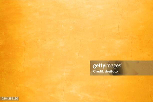 empty blank bright dark vibrant mustard yellow coloured grunge textured weathered horizontal rustic smudged glowing vector vintage backgrounds with retro style texture, uneven smudges, faint cracks with copy space - yellow backgrounds stock illustrations