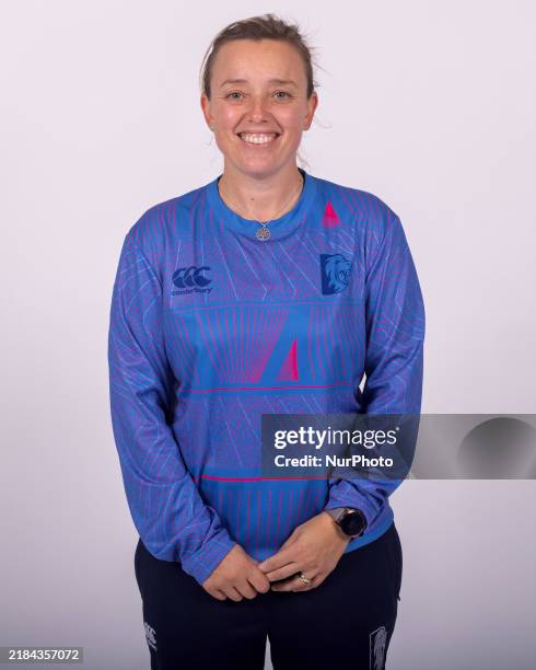 Danielle Hazell is the Head Coach of Durham Women during the Durham Cricket Women Media Launch at the Seat Unique Riverside in Chester le Street, on...