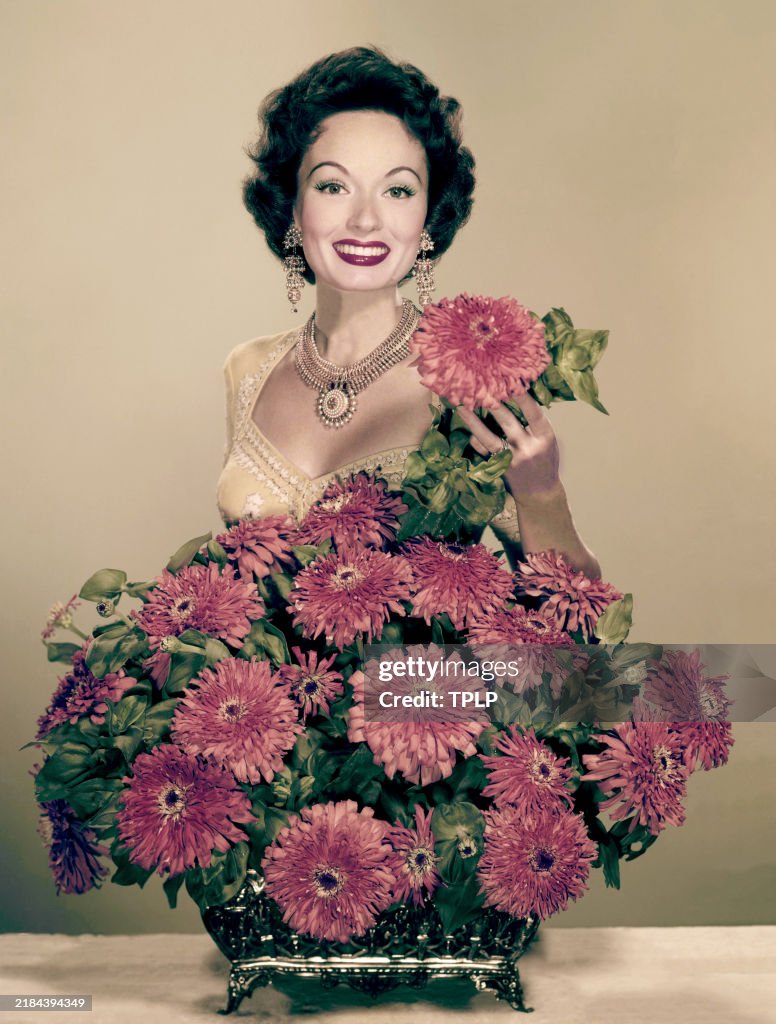 American actress Ann Blyth poses for a portrait in New York, New ...