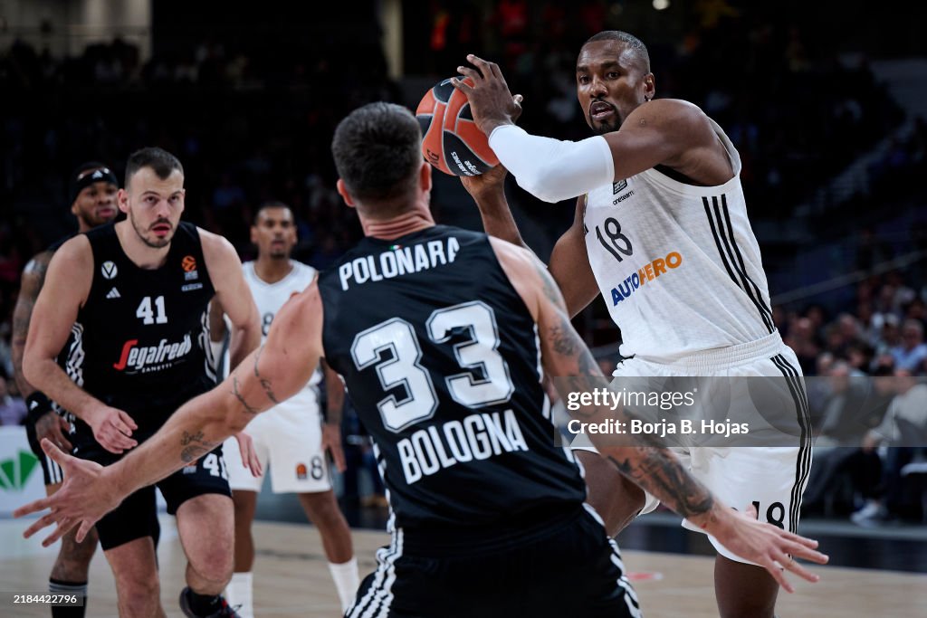 Real Madrid v Virtus Segafredo Bologna - Turkish Airlines EuroLeague
