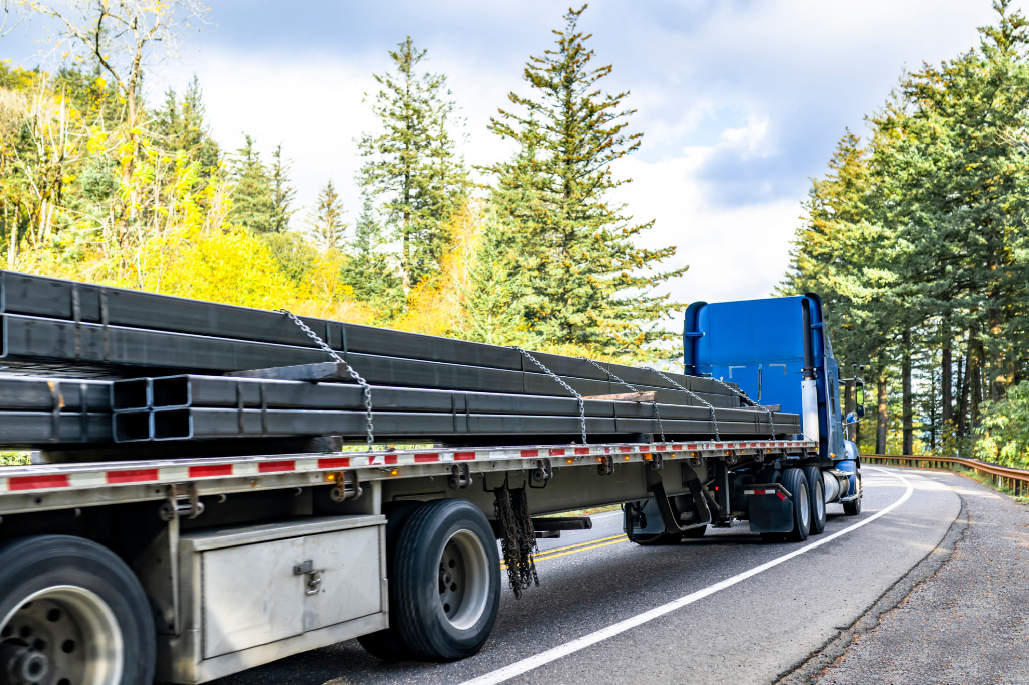 pickup truck hauling