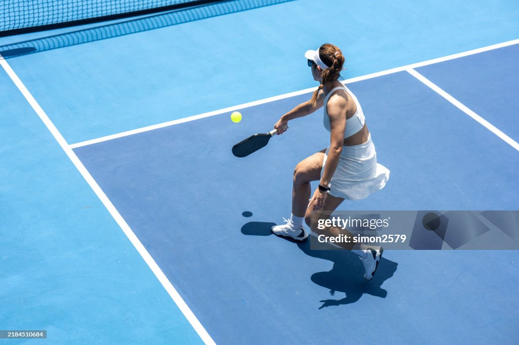 Mastering the Court: High-Angle Backhand Shot