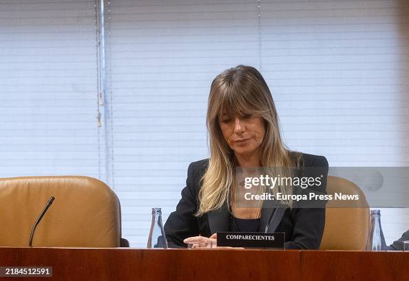Begoña Gomez Appears In The Commission Investigating In The Assembly Of Madrid Begoña Gomez Appears In The Commission Investigating In The Assembly Of Madrid