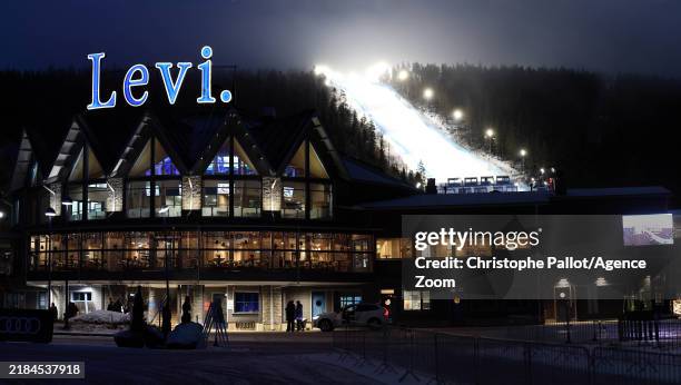 General View during the Audi FIS Alpine Ski World Cup Women's Slalom on November 16, 2024 in Levi, Finland.