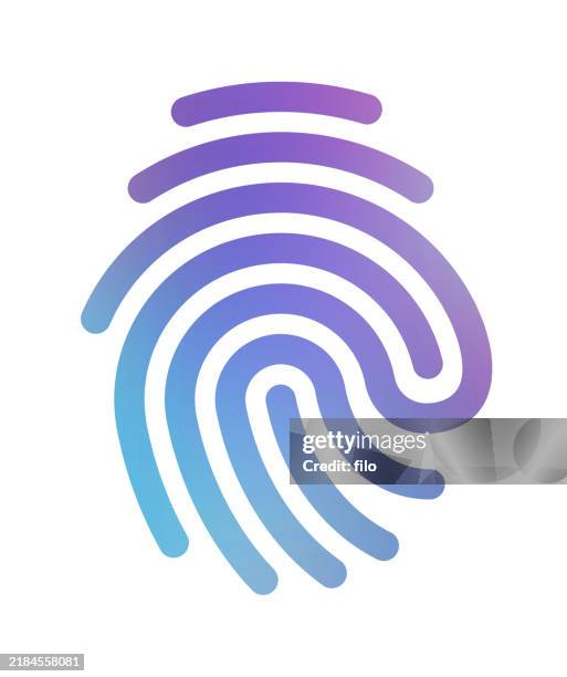 fingerprint - fingerprint stock illustrations