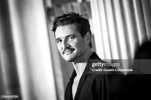 Pedro Pascal attends "Gladiator II" The Royal Film Performance and Global Premiere at Leicester Square on November 13, 2024 in London, England.