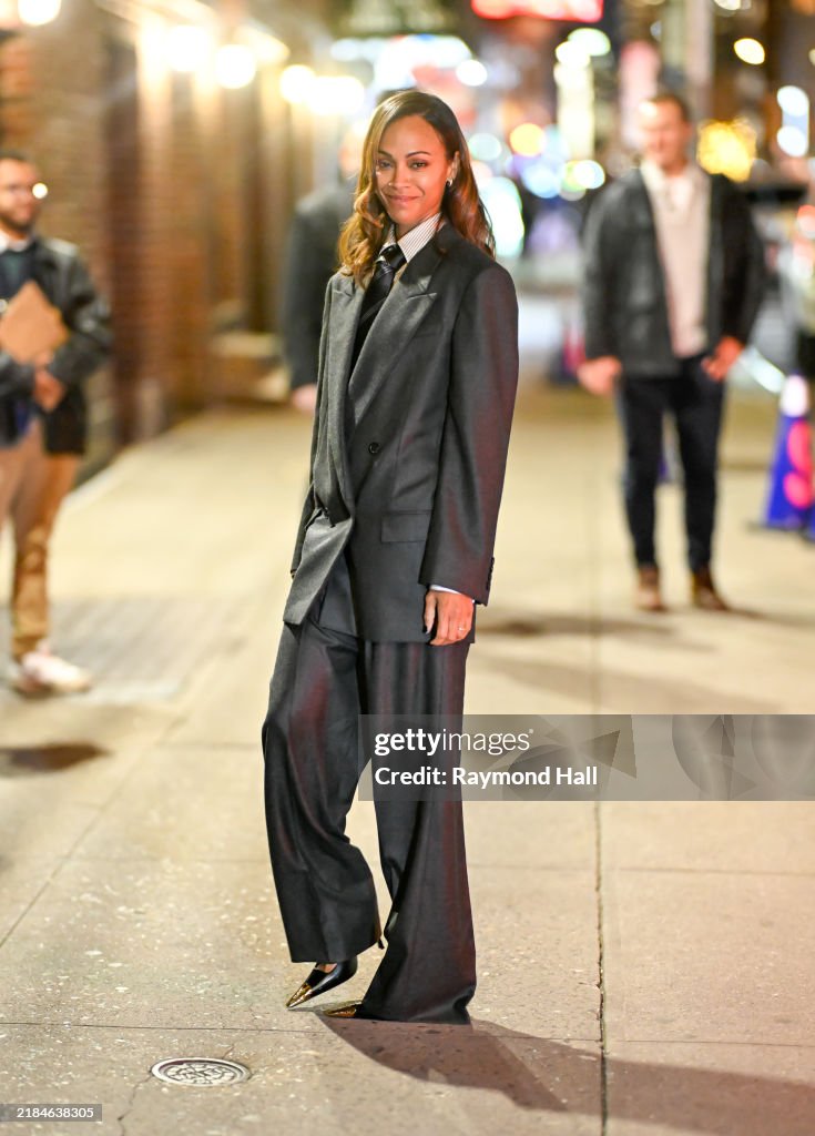 Celebrity Sightings In New York City - November 13, 2024