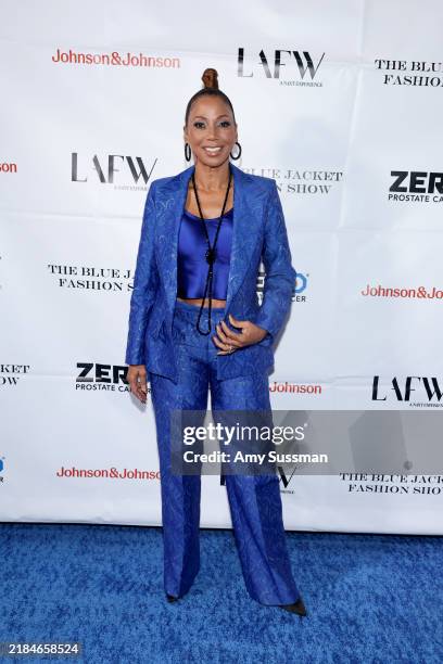 Holly Robinson Peete attends the Blue Jacket Fashion Show Los Angeles at W Hollywood on November 13, 2024 in Hollywood, California.
