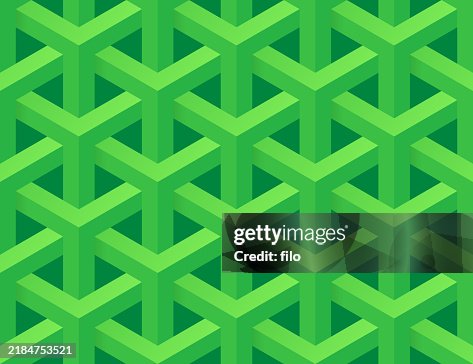 Seamless Tileable 3D Abstract Background Seamless Tileable 3D Abstract Background