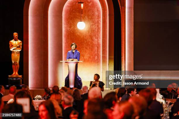 Los Angeles, CA Janet Yang, President, AMPAS at the 15th annual Governor's Awards held in the Ray Dolby Ballroom in Los Angeles on Sunday, Nov. 17,...