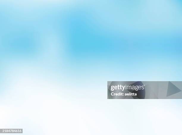 ilustrações de stock, clip art, desenhos animados e ícones de abstract defocused background. - céu claro