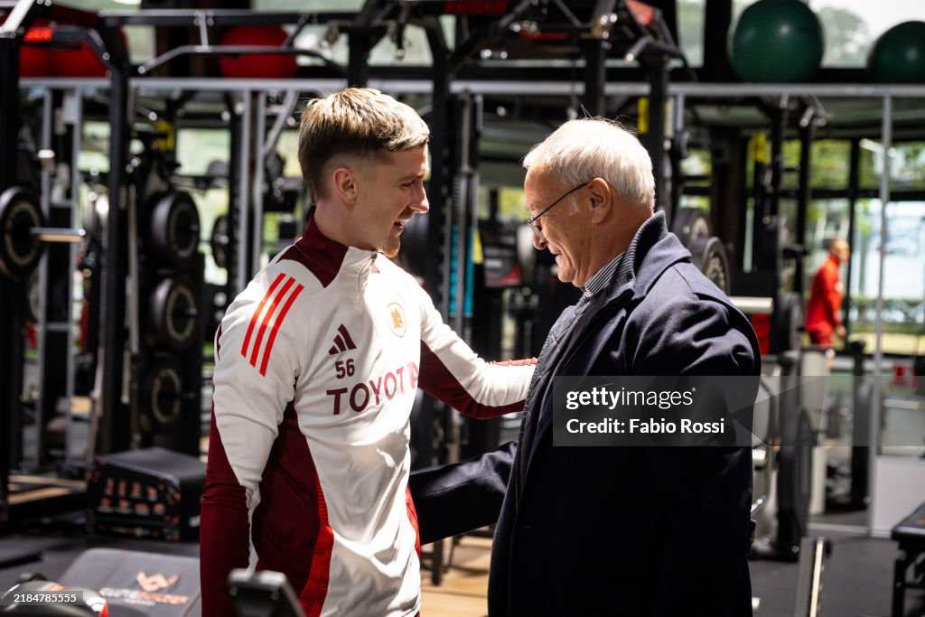 AS Roma Unveil New Coach Claudio Ranieri