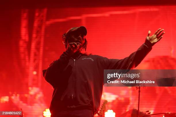 Los Angeles, CA Blood Orange performs at Camp Flog Gnaw on Sunday, Nov. 17, 2024 in Los Angeles, CA.