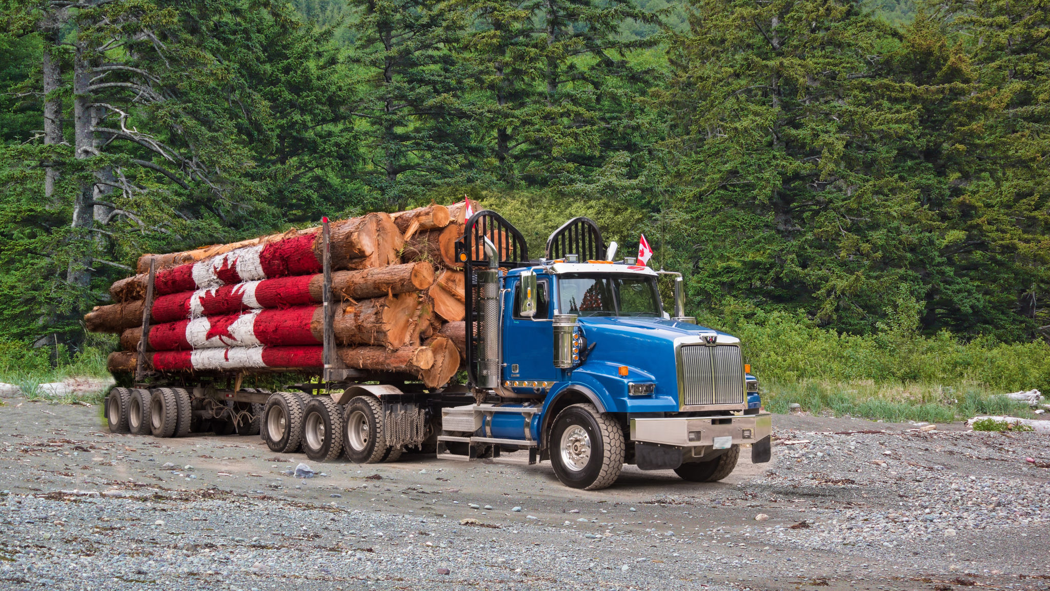 Logging truck Logging truck