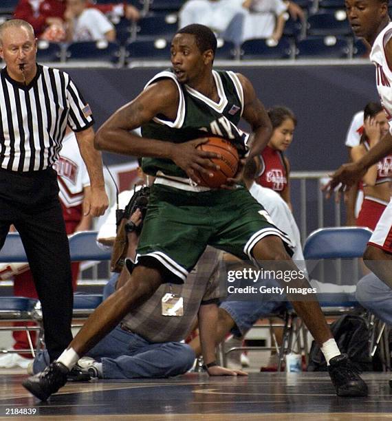 This handout photo is an action shot of Baylor University basketball player Carlton Dotson. Carlton Dotson has been arrested and charged with the...