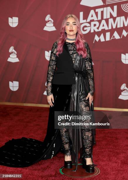 Ela Taubert attends the 25th Latin GRAMMY Awards at Kaseya Center on November 14, 2024 in Miami, Florida.