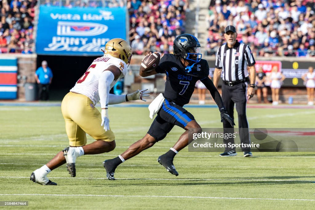 COLLEGE FOOTBALL: NOV 16 Boston College at SMU