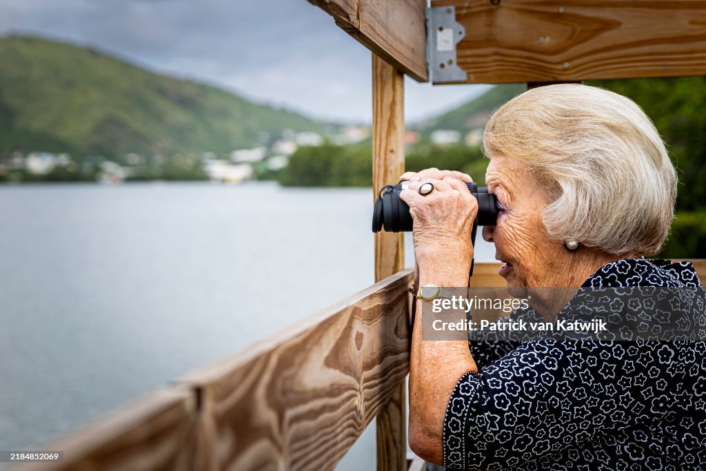 Princess Beatrix of the Netherlands visits St. Maarten - Day Two
