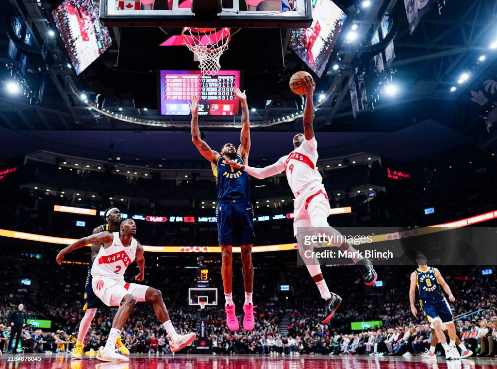 Indiana Pacers v Toronto Raptors