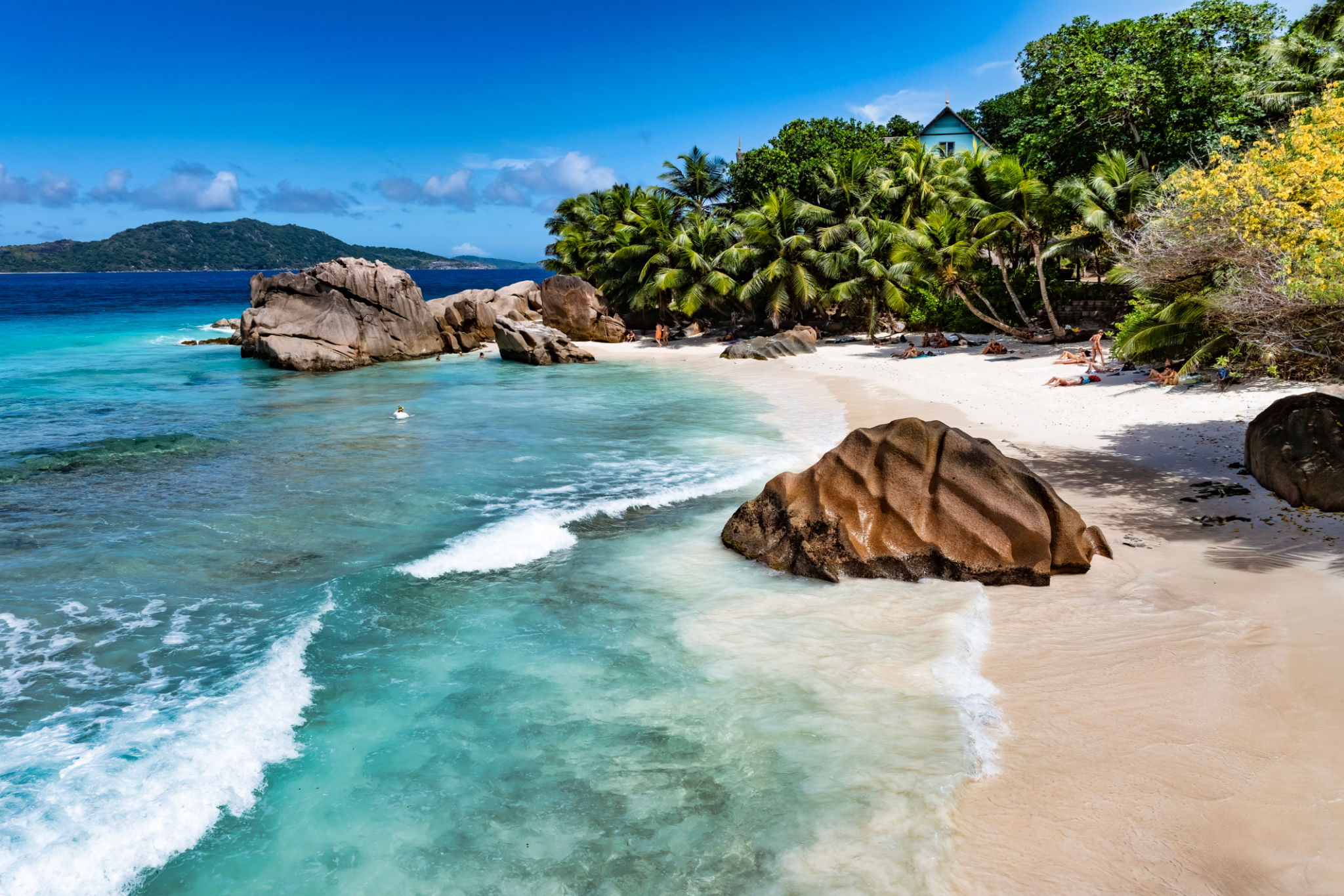 remote beach